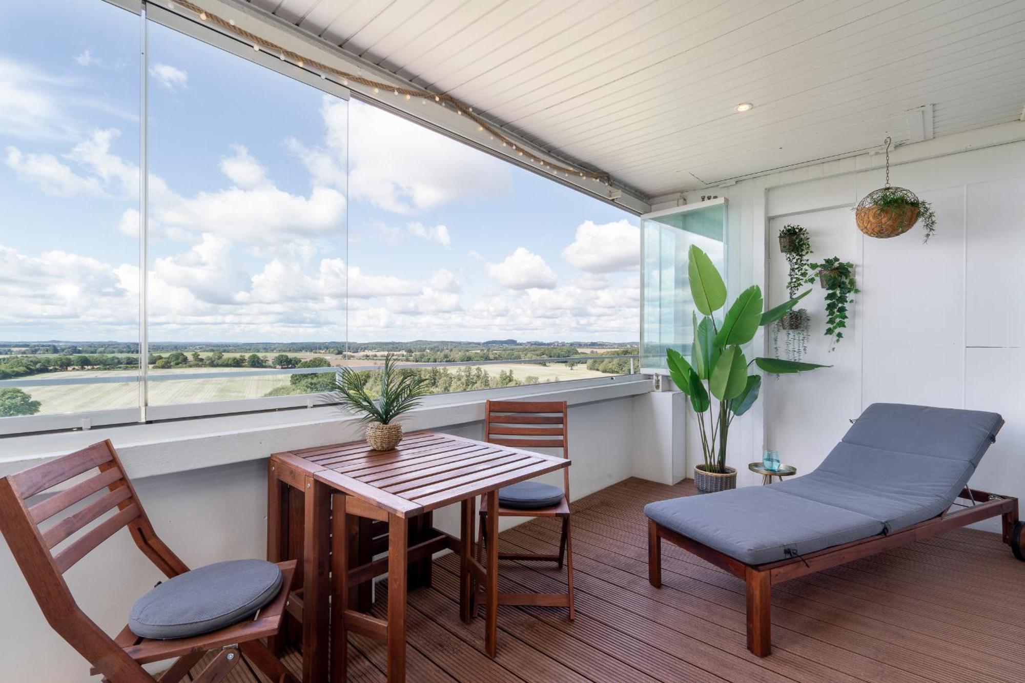 Penthouse Wolke 12 mit unglaublichem Ausblick - Meerblick Sierksdorf Exterior foto