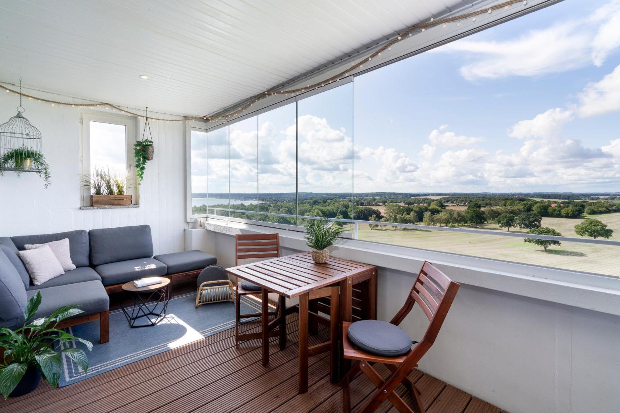 Penthouse Wolke 12 mit unglaublichem Ausblick - Meerblick Sierksdorf Exterior foto