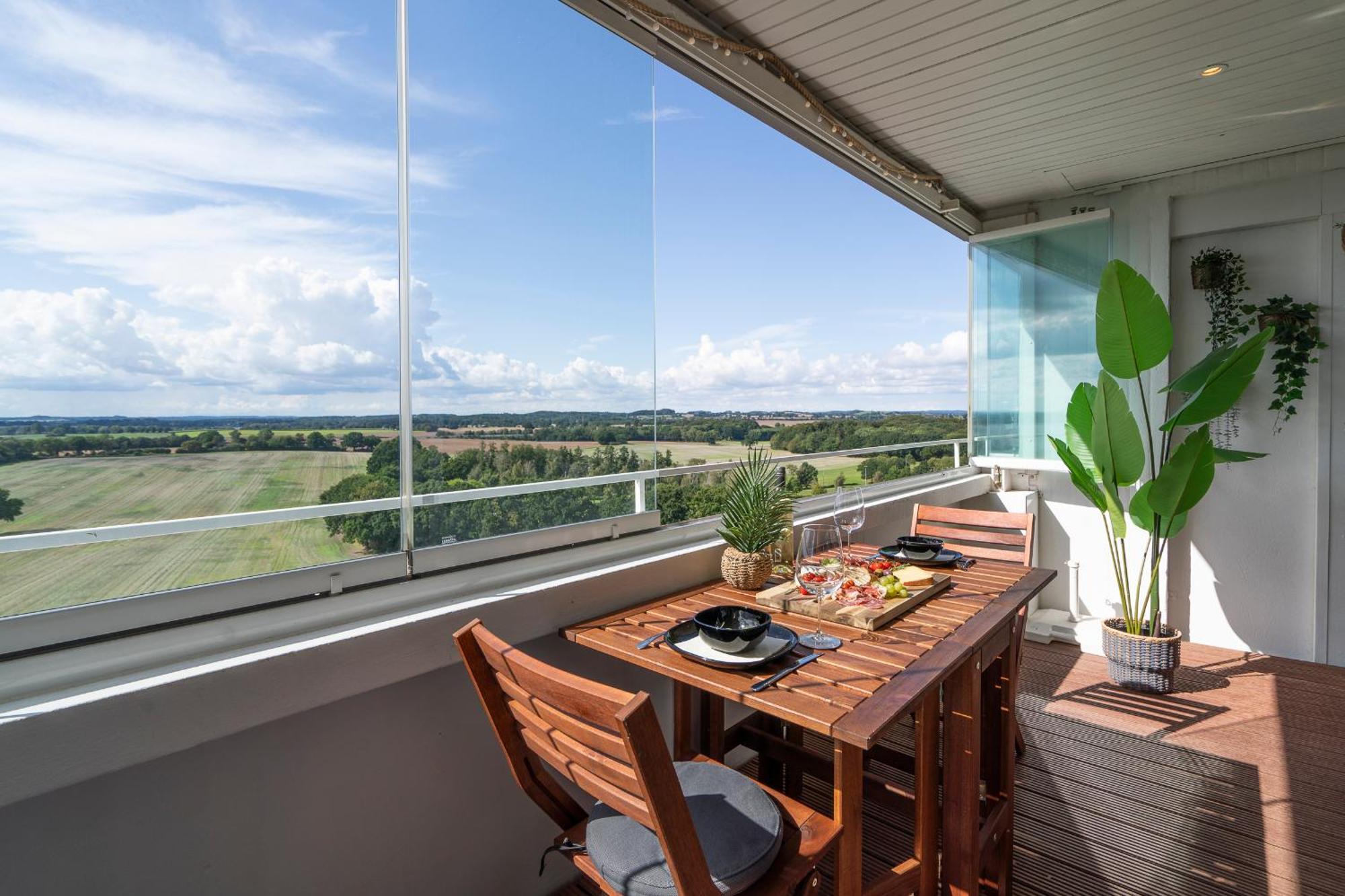 Penthouse Wolke 12 mit unglaublichem Ausblick - Meerblick Sierksdorf Exterior foto